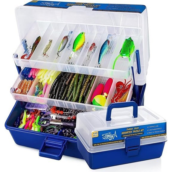 large multi layer tackle box